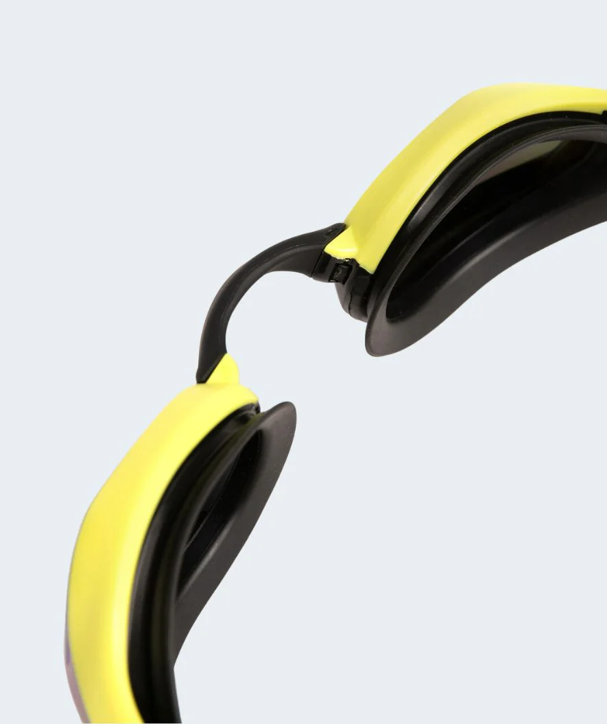 Arena Elite svømmebriller - Cobra Ultra SWIPE Mirror - Gul/lime