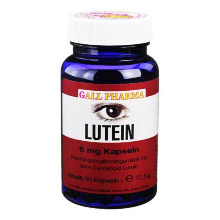 Lutein 6 mg Kapseln, 30 St