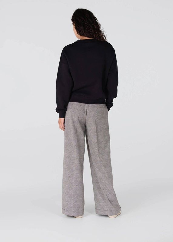 Jansen Amsterdam - Kiara Trui SW 161 - Sweatshirt - Zwart
