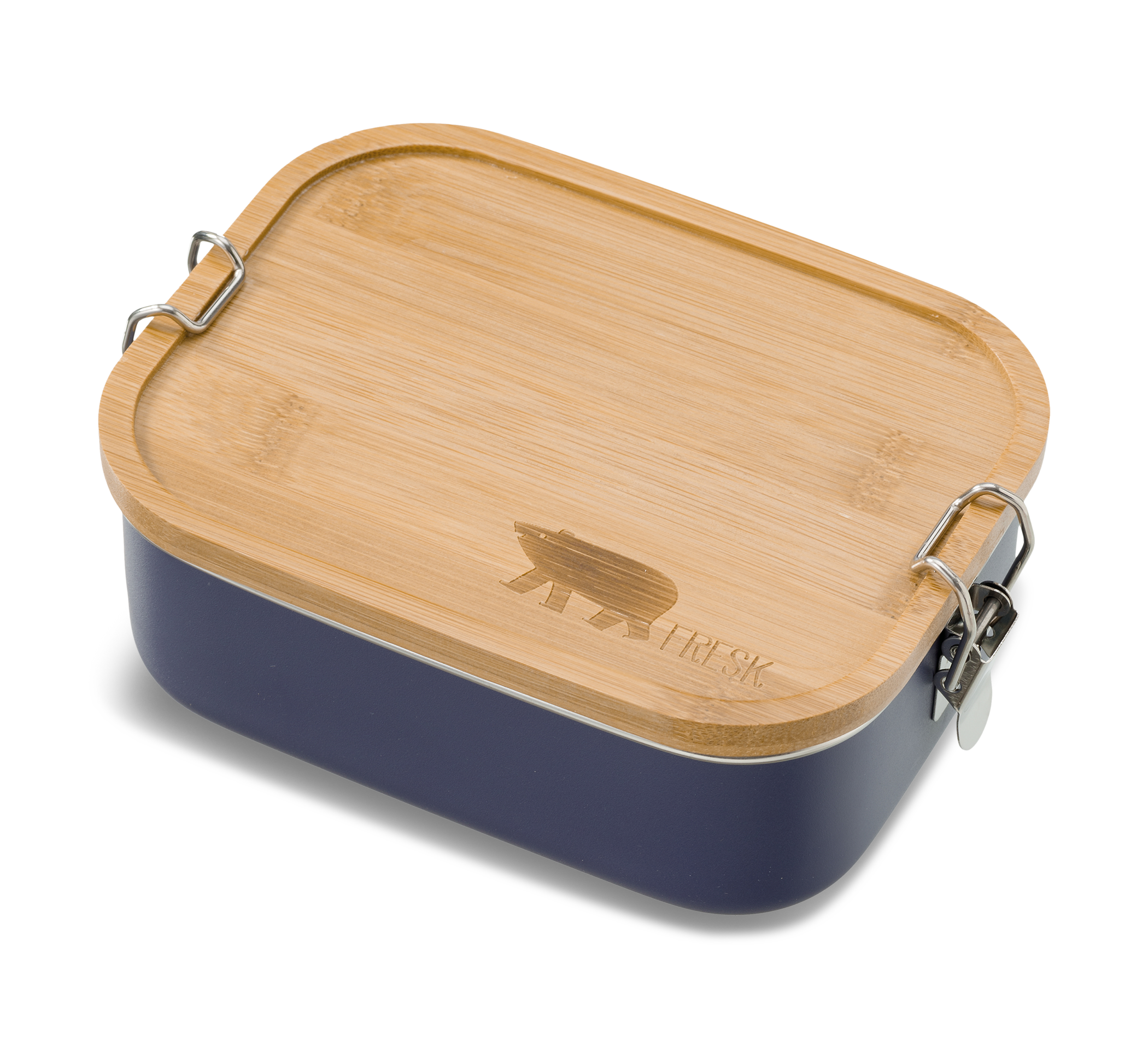 Fresk Lunchbox Uni - Znüniboxen blau
