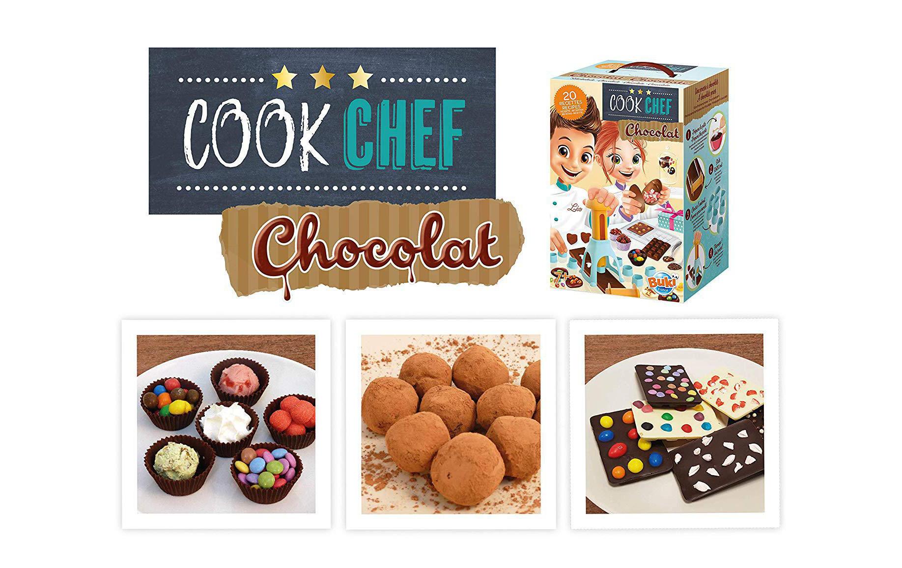 Backformen-Set Cook Chef Schokolade50-teiliges Backset für Schokolade