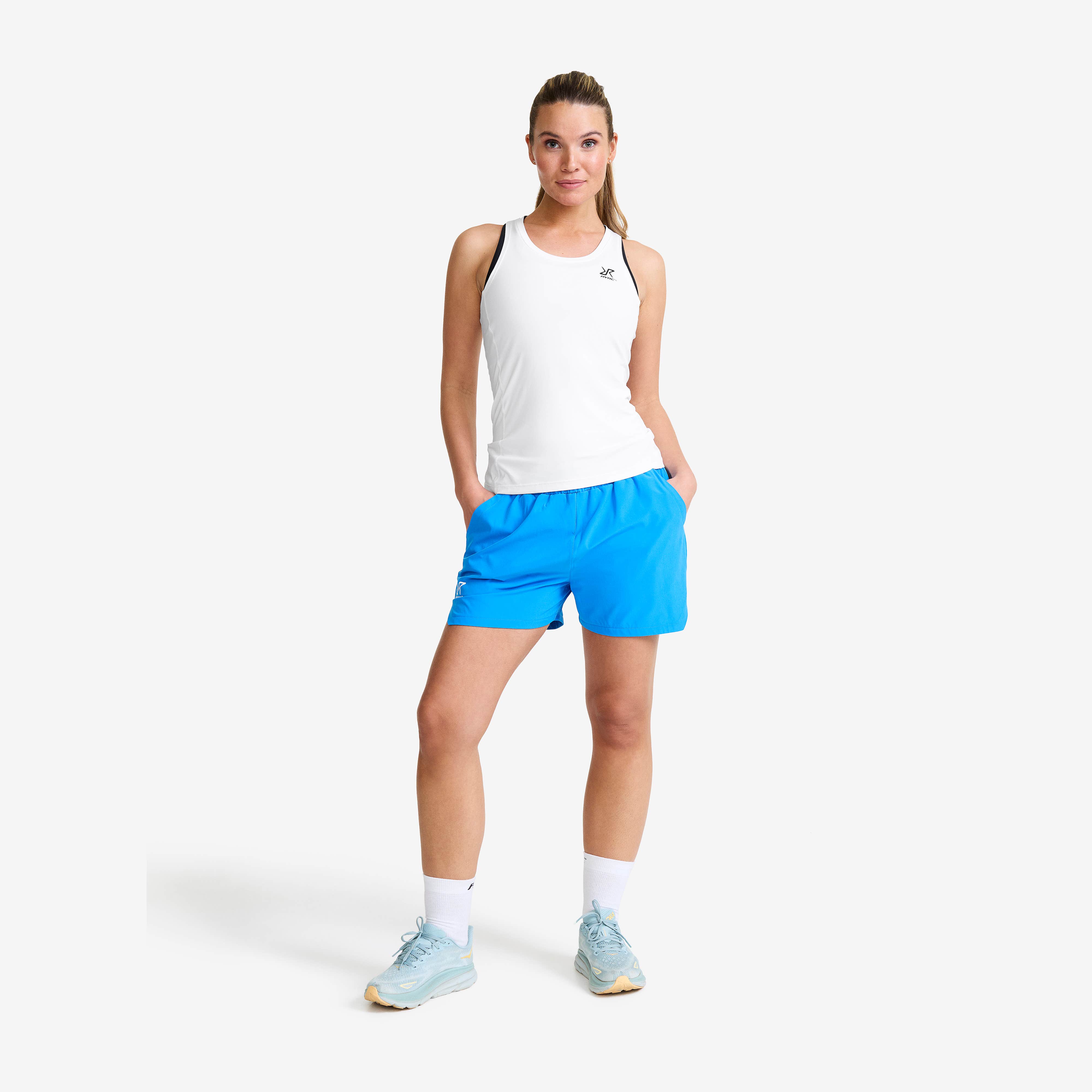 Stride Active Tank Top Dame White