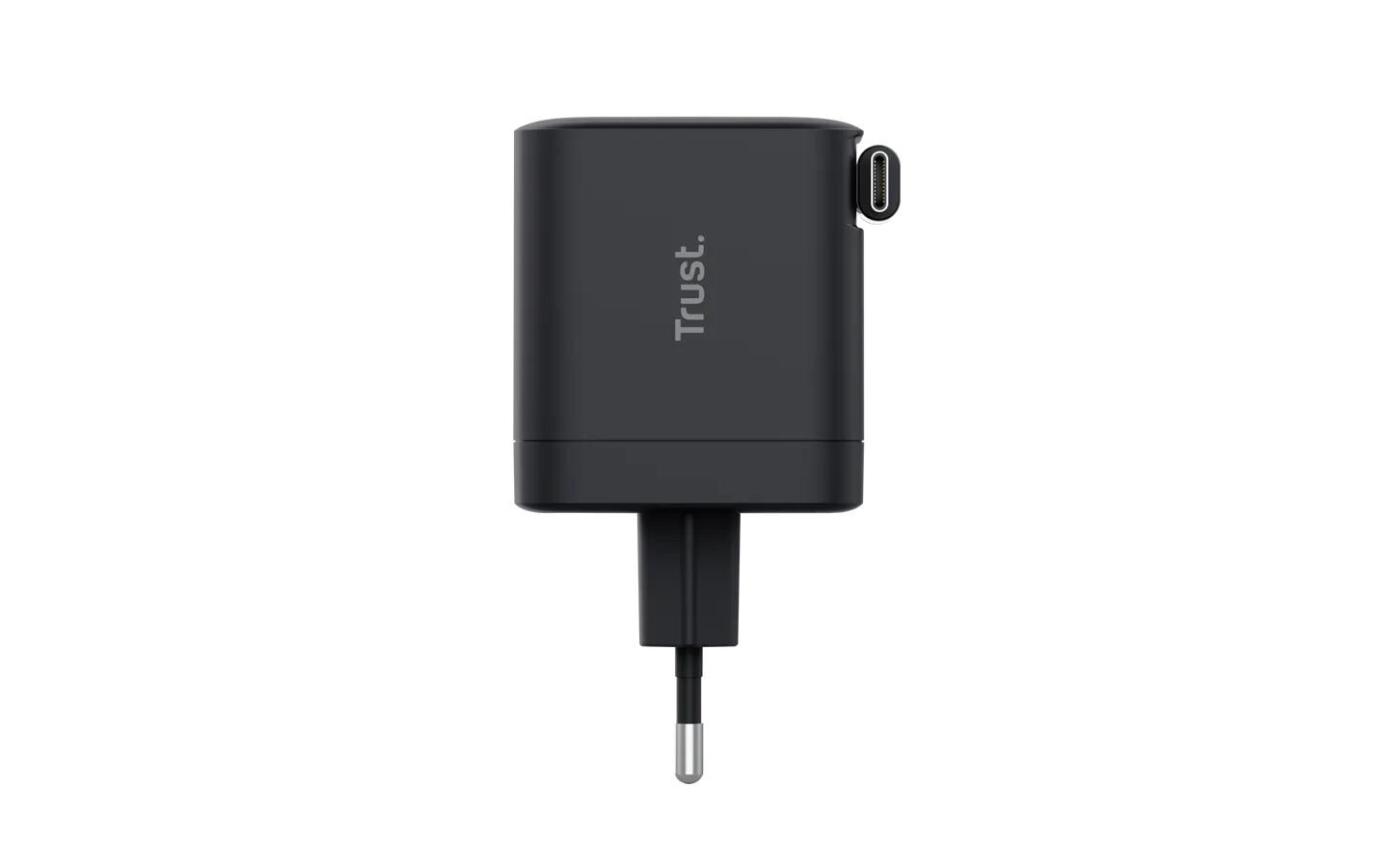 USB-Wandladegerät Maxo USB-C-PD 65 W mit einziehbaren KabelUSB-C-Ladegerät mit 65 W und praktischem einziehbarem Ladekabel