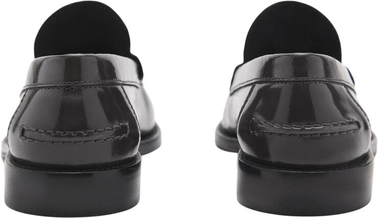 MANGO Leather moccasin 92
