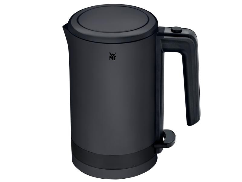 WMF Wasserkocher KÜCHENminis 0.8 l, Deep Black Wasserkocher mit 1800 W Leitung