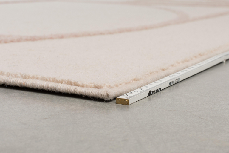 Zuiver Bliss vloerkleed 200x300 naturel pink