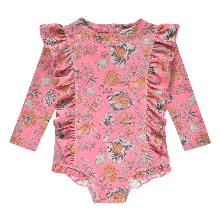 Louise Misha Maillot de Bain 1 Pièce Anti-UV Nylon Recyclé Aurelie | Rose