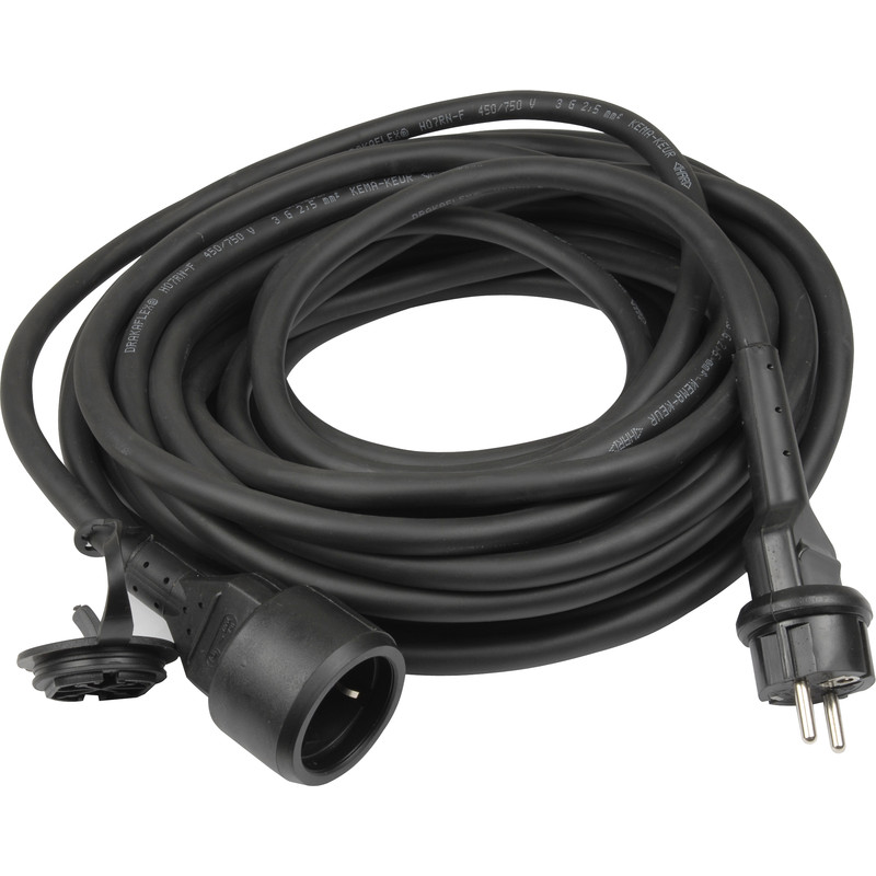 Neopreen verlengkabel IP44 15m H07RN-F 3G2,5