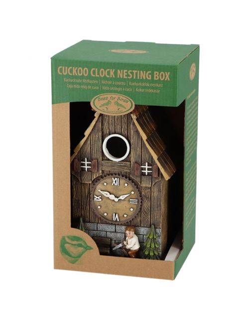 Best For Birds Nestkast Koekoeksklok - Broeden - 14x13x25 cm