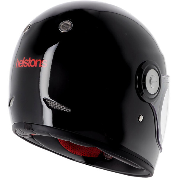 Helstons - Casque Naked Full Face Noir Brillant
