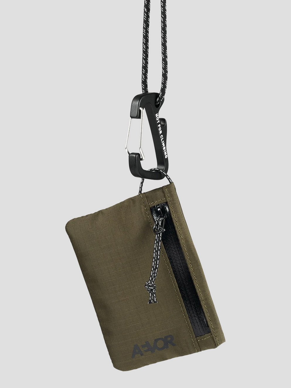 AEVOR Explore Wallet ripstop olive gold