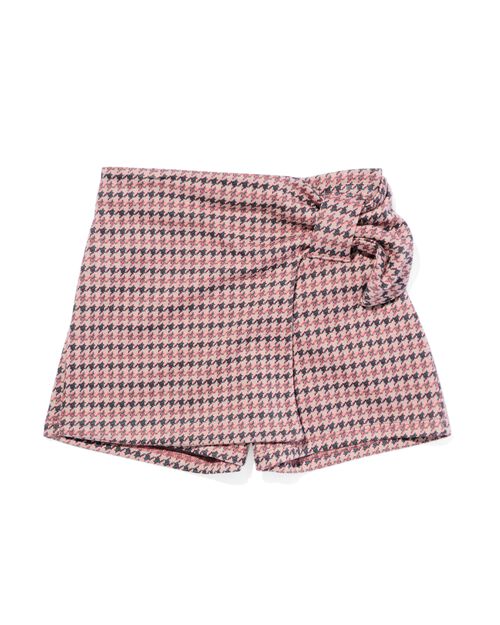 jupe-short enfant à carreaux multi