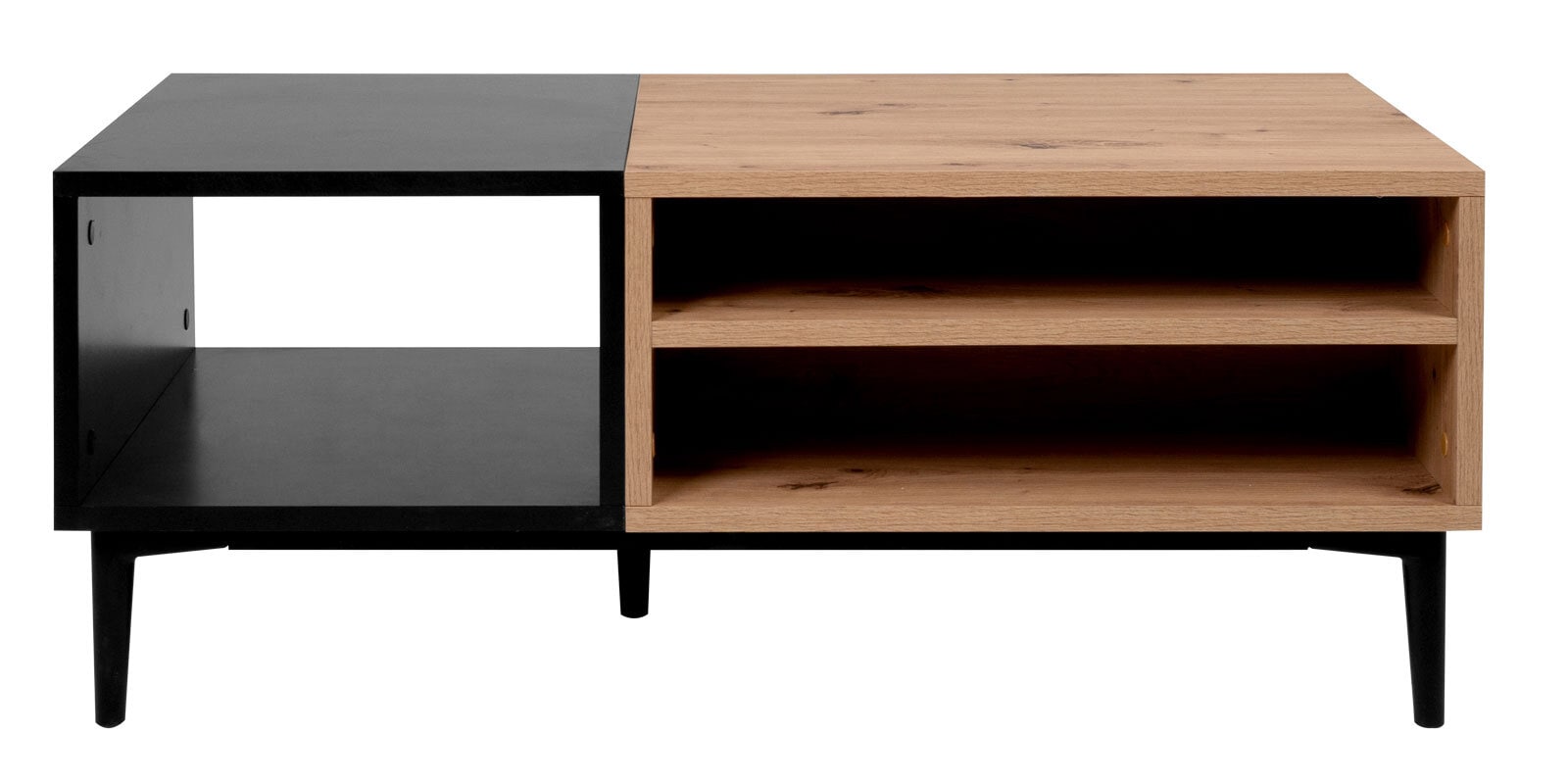Couchtisch NOLA 100 x 55 cm Artisan Oak/schwarz