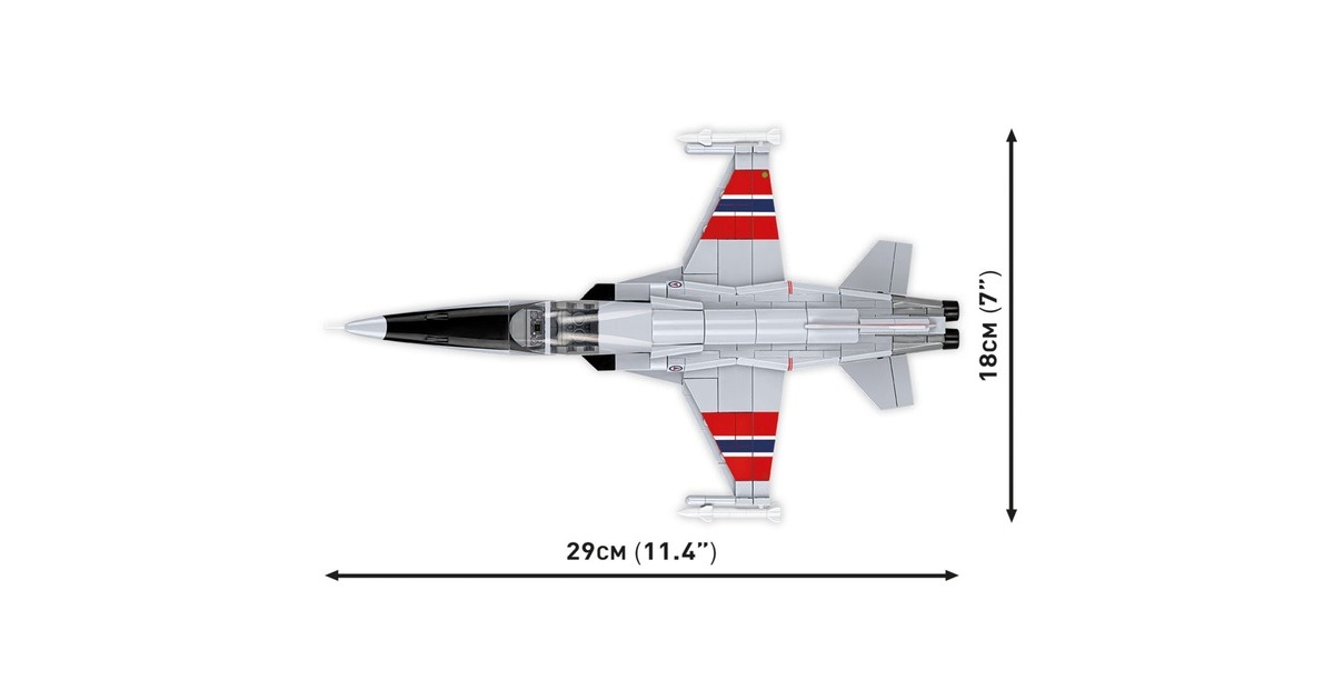 COBIArmed Forces - Northrop F-5A Freedom Fighter Constructiespeelgoed  (Schaal 1:48)