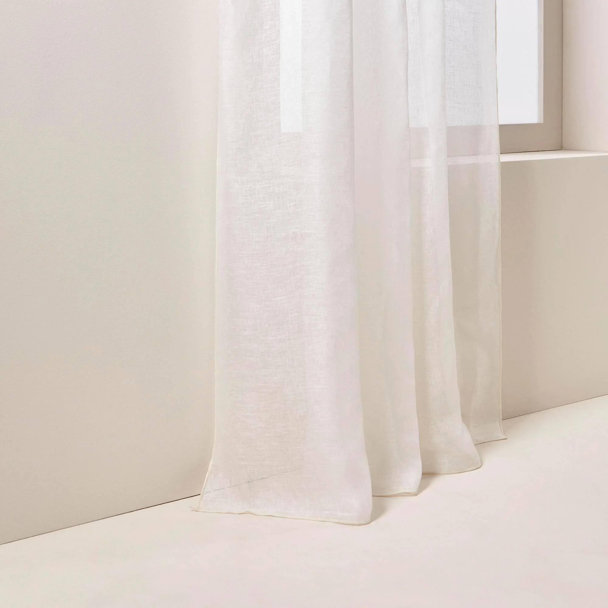 SHADOW - Voilage panneau | Blanc