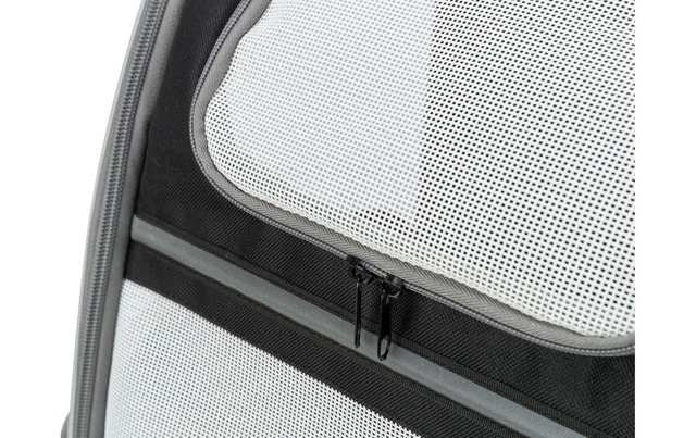 TRIXIE Tiertransporttasche »Chloe 39 × 43 × 27 cm Grau/Schwarz« bis 8 kg