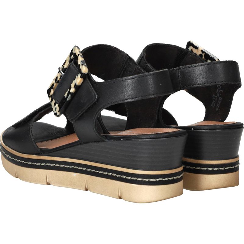 Remonte Sandalen Zwart Dames