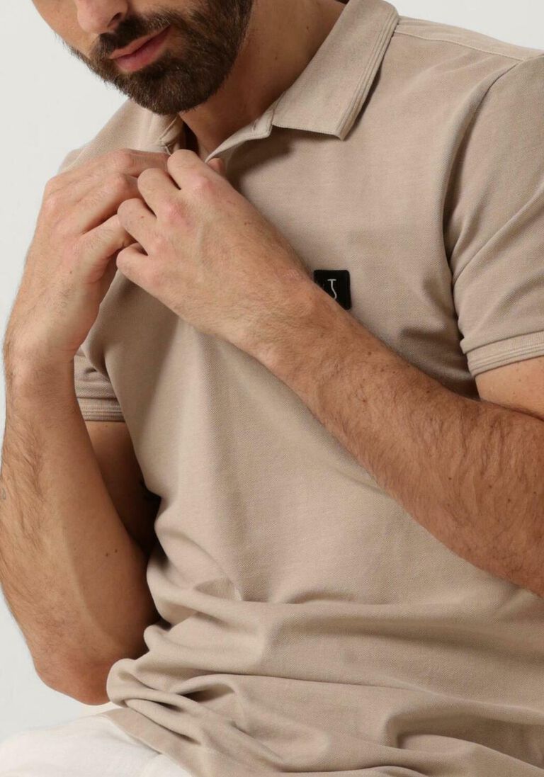 BUTCHER OF BLUE beige butcher of blue polo classic comfort polo