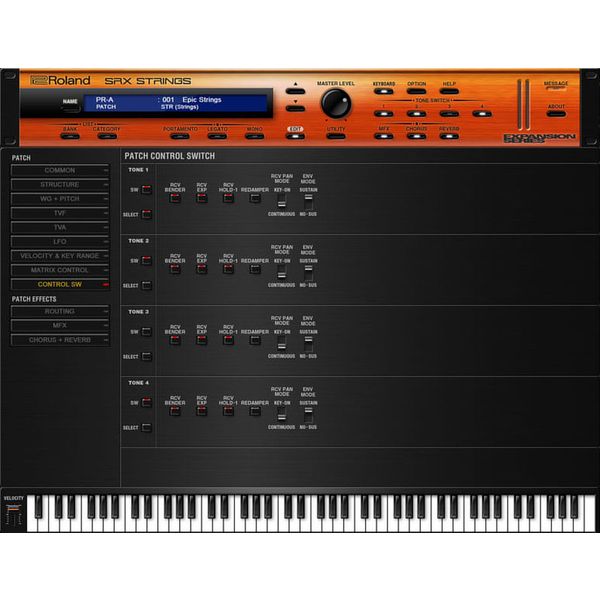 Roland Cloud SRX Strings