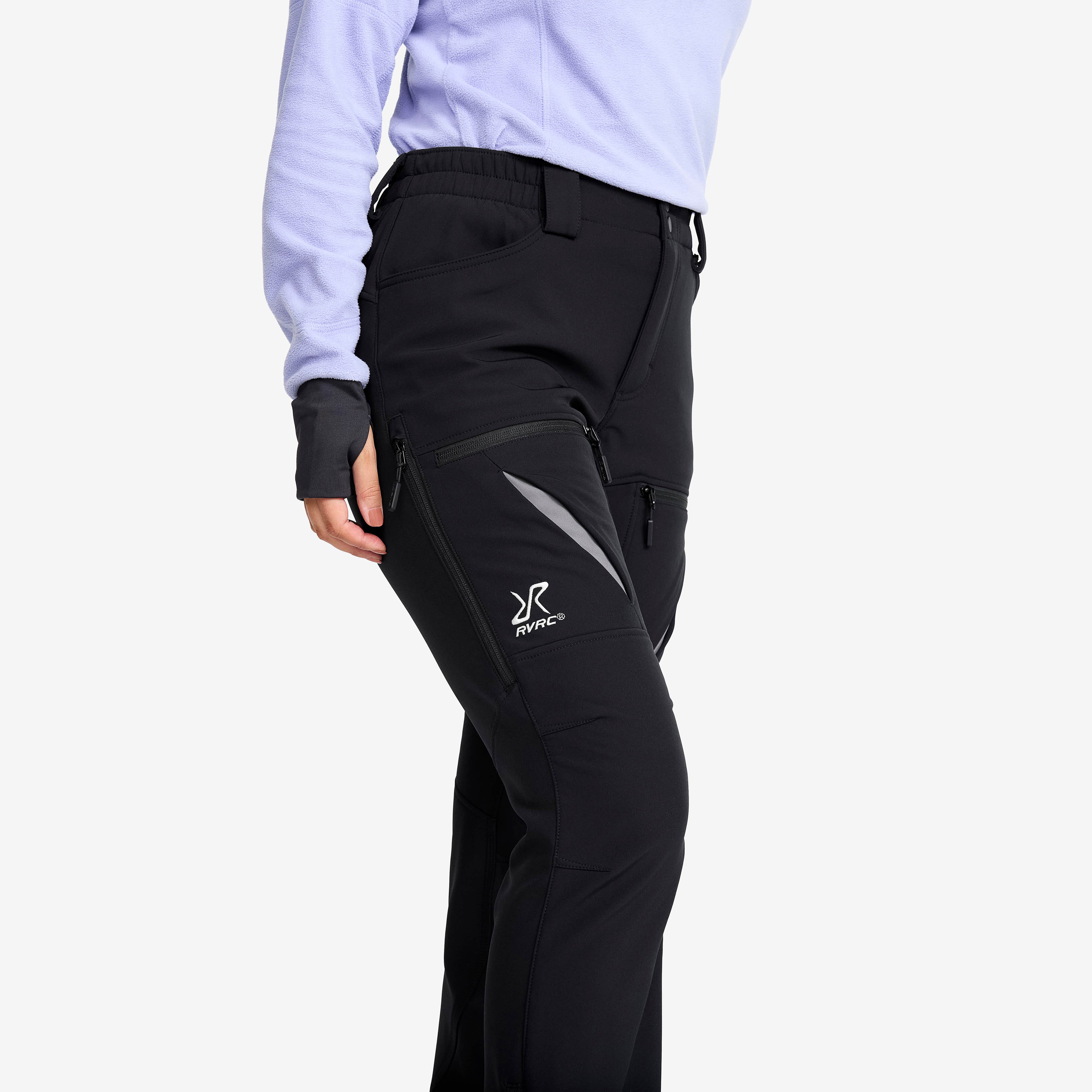 Hiball Softshell Pants Dame Black