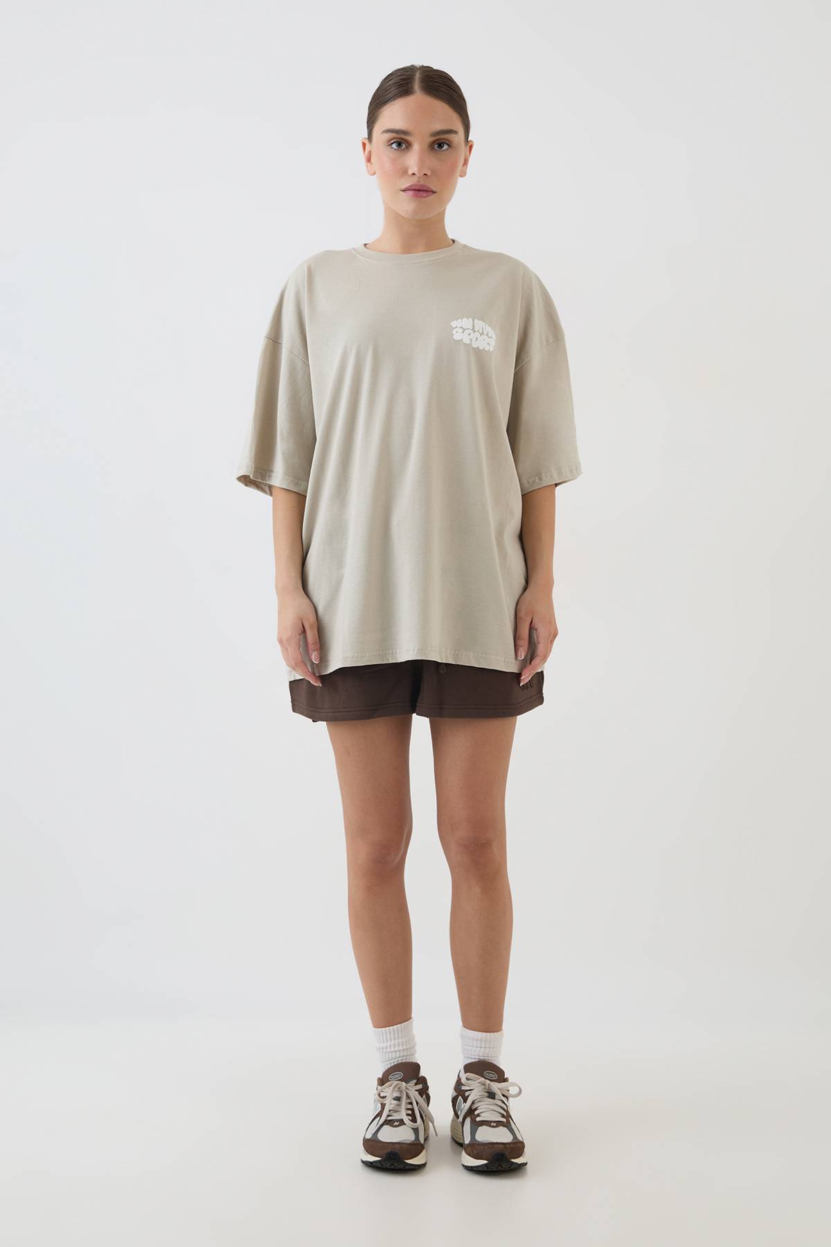 T-shirt Oversize Imprimé Bulles Sport Dsgn Studio