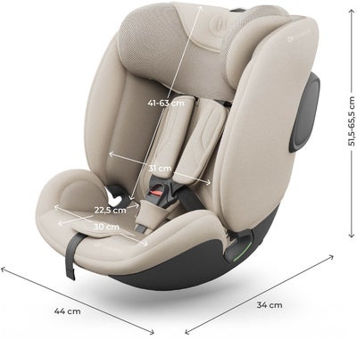 Kinderkraft ENDURA SAFE Modulsystem, Beige