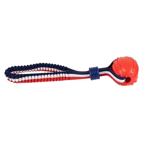 Lançador elástico com bola LANÇADOR DE BOLA OVAL VERMELHO