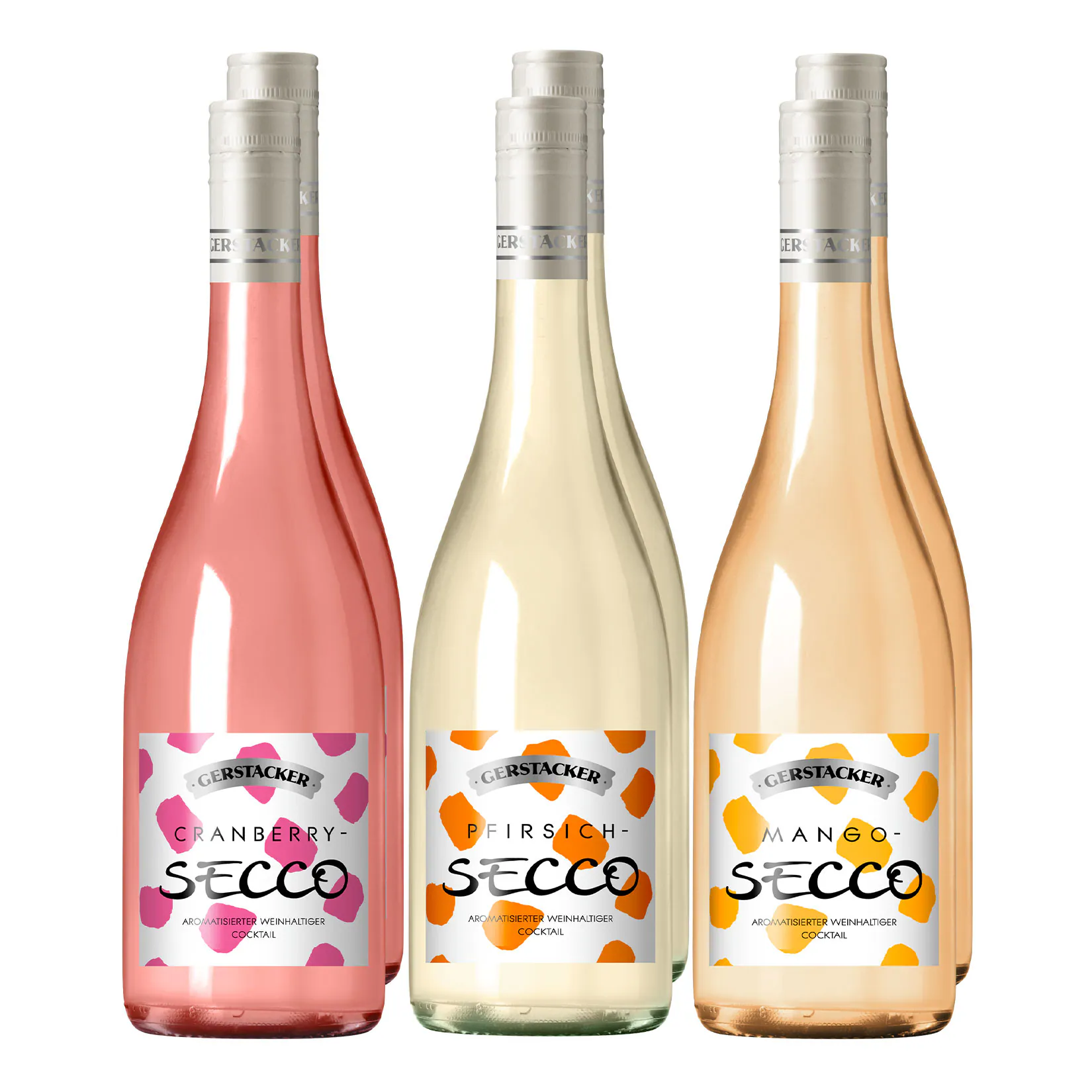 Gerstacker Fruchtsecco verschiedene Sorten 5,0 % vol 6 x 0,75 Liter