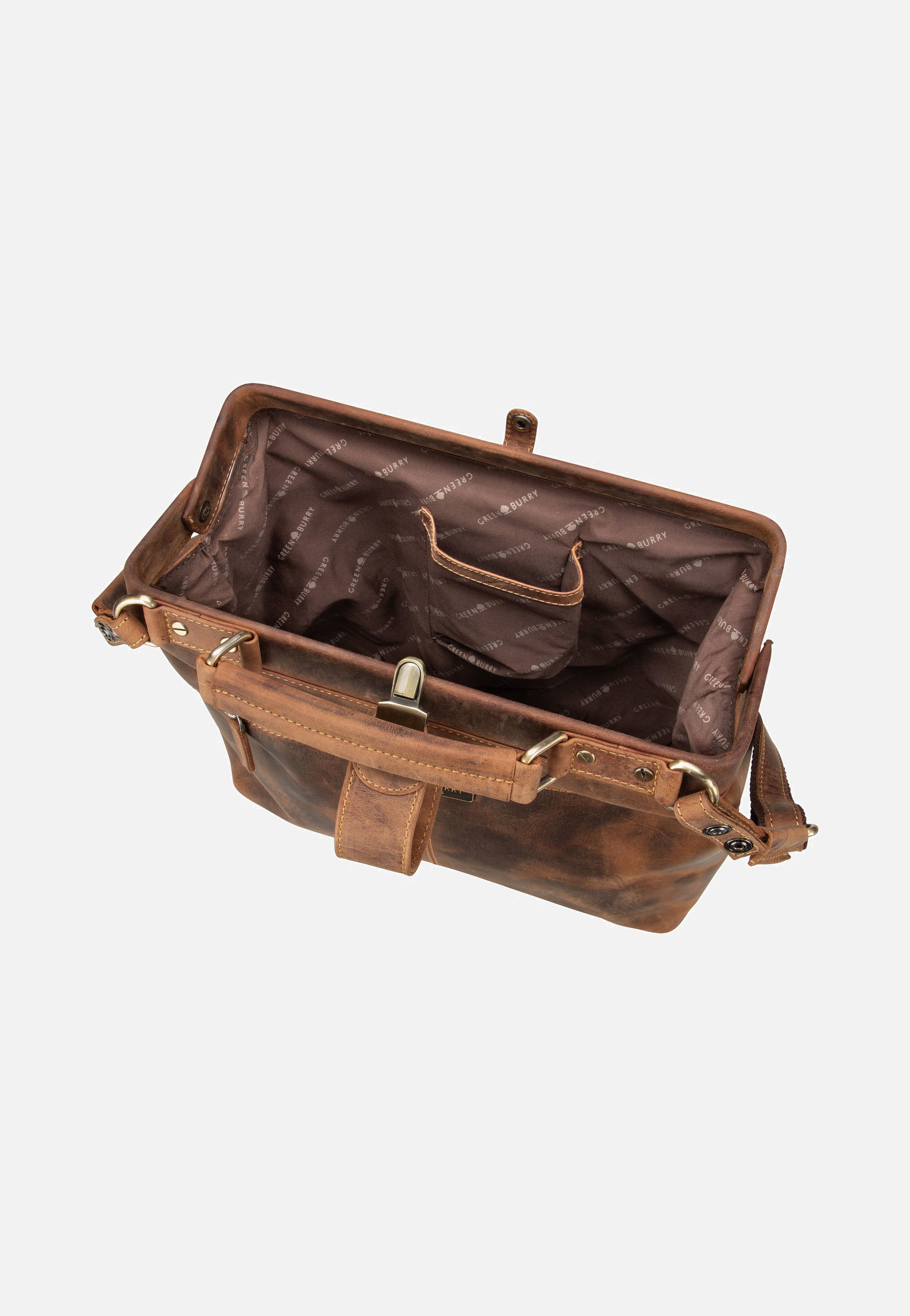 Vintage 1584 Brown - Bowling Bag