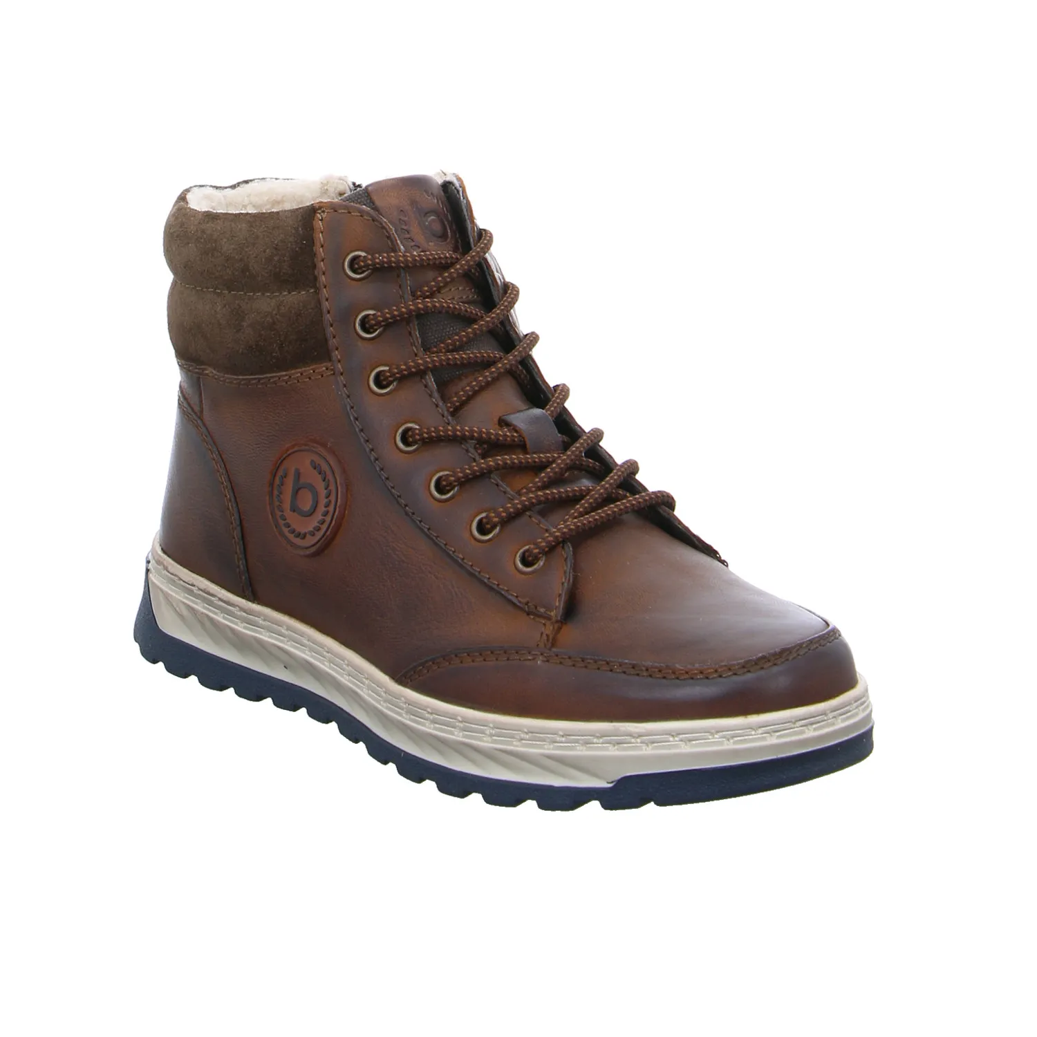 BUGATTI SHOES Winter-Boots Cognac Leder