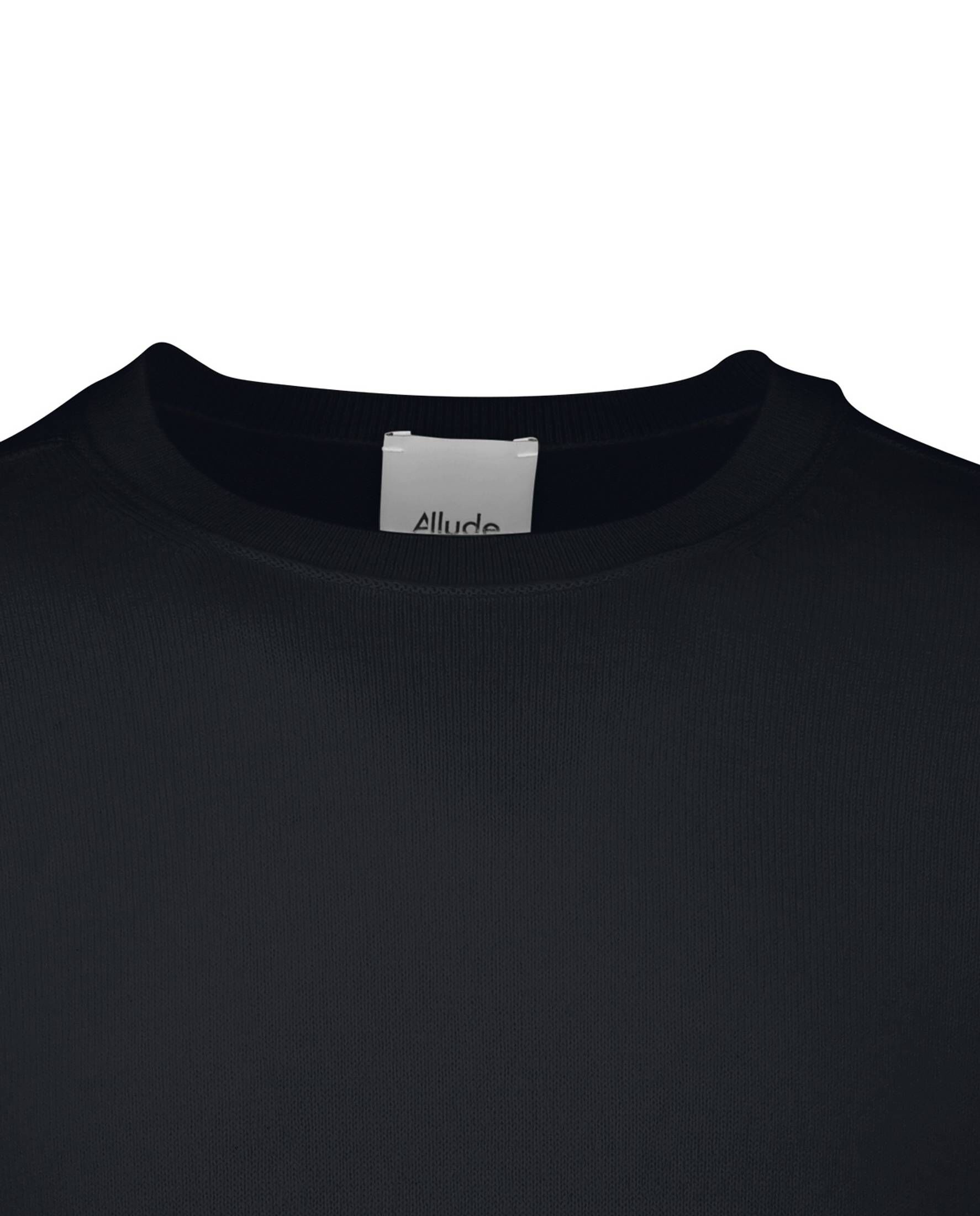 Allude| Damen Kaschmirpullover Kurzarm