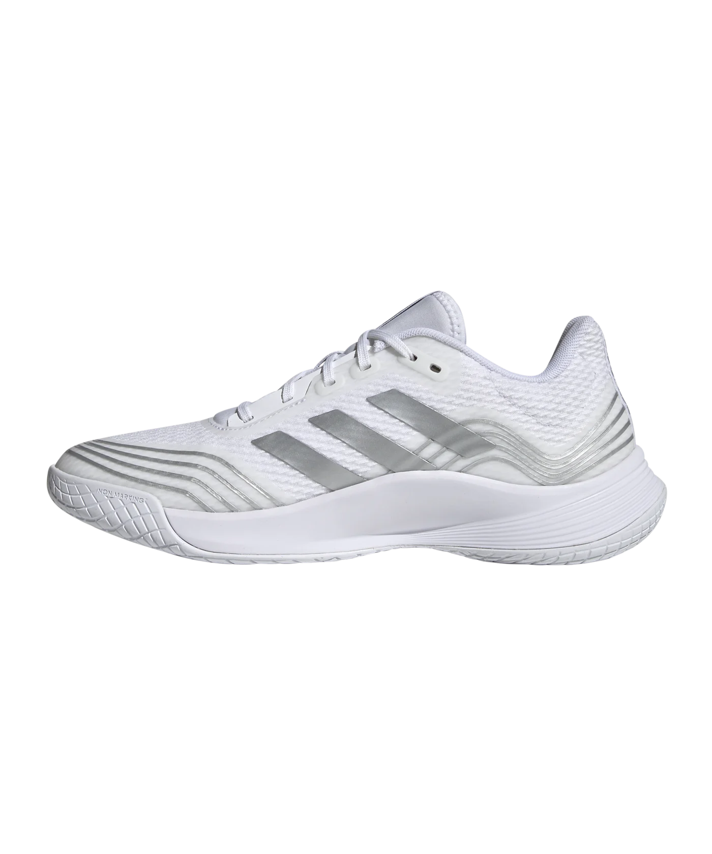 adidas Novaflight Jump Damen Weiss Silber