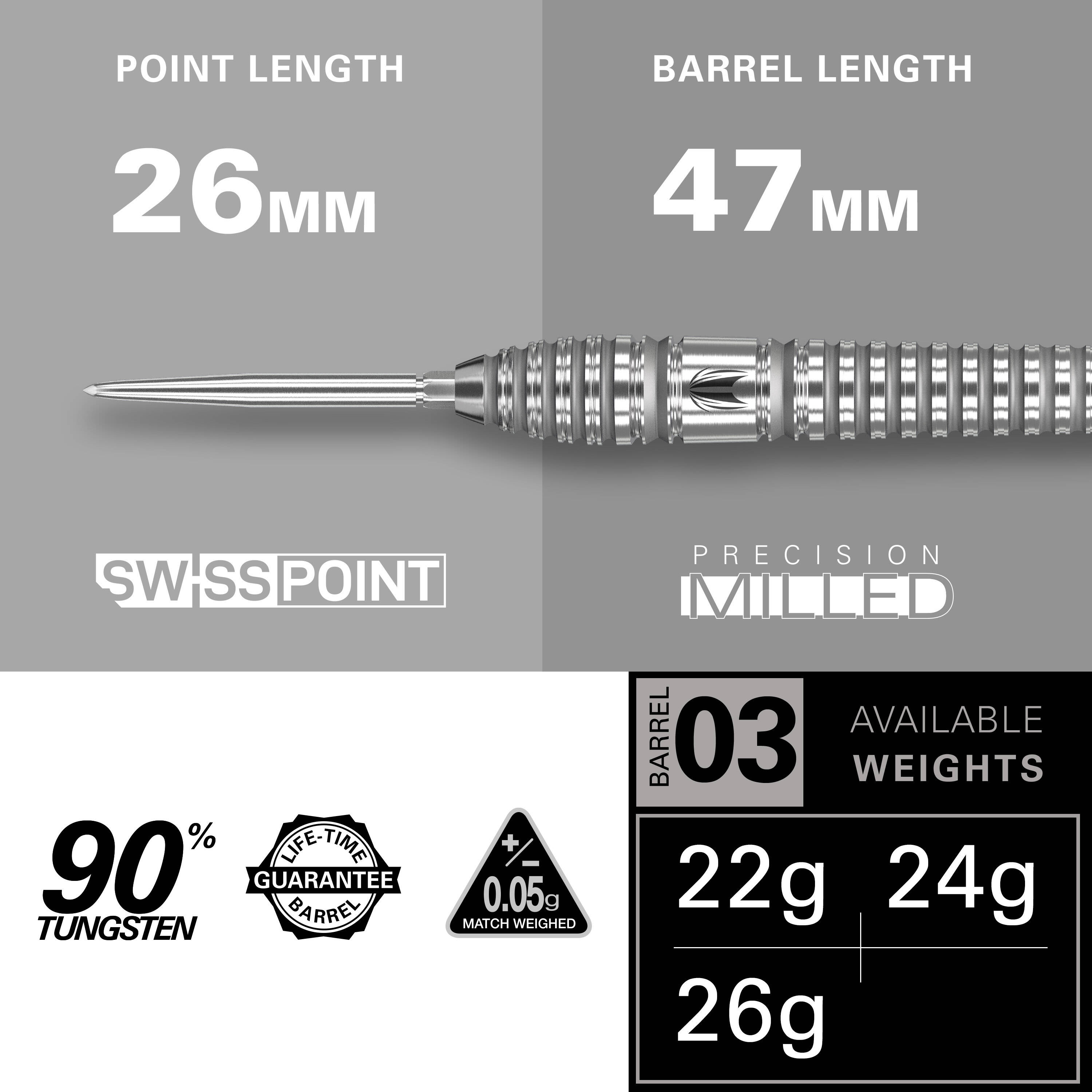 Target - Swiss Point - Bolide 03 - Steeldart