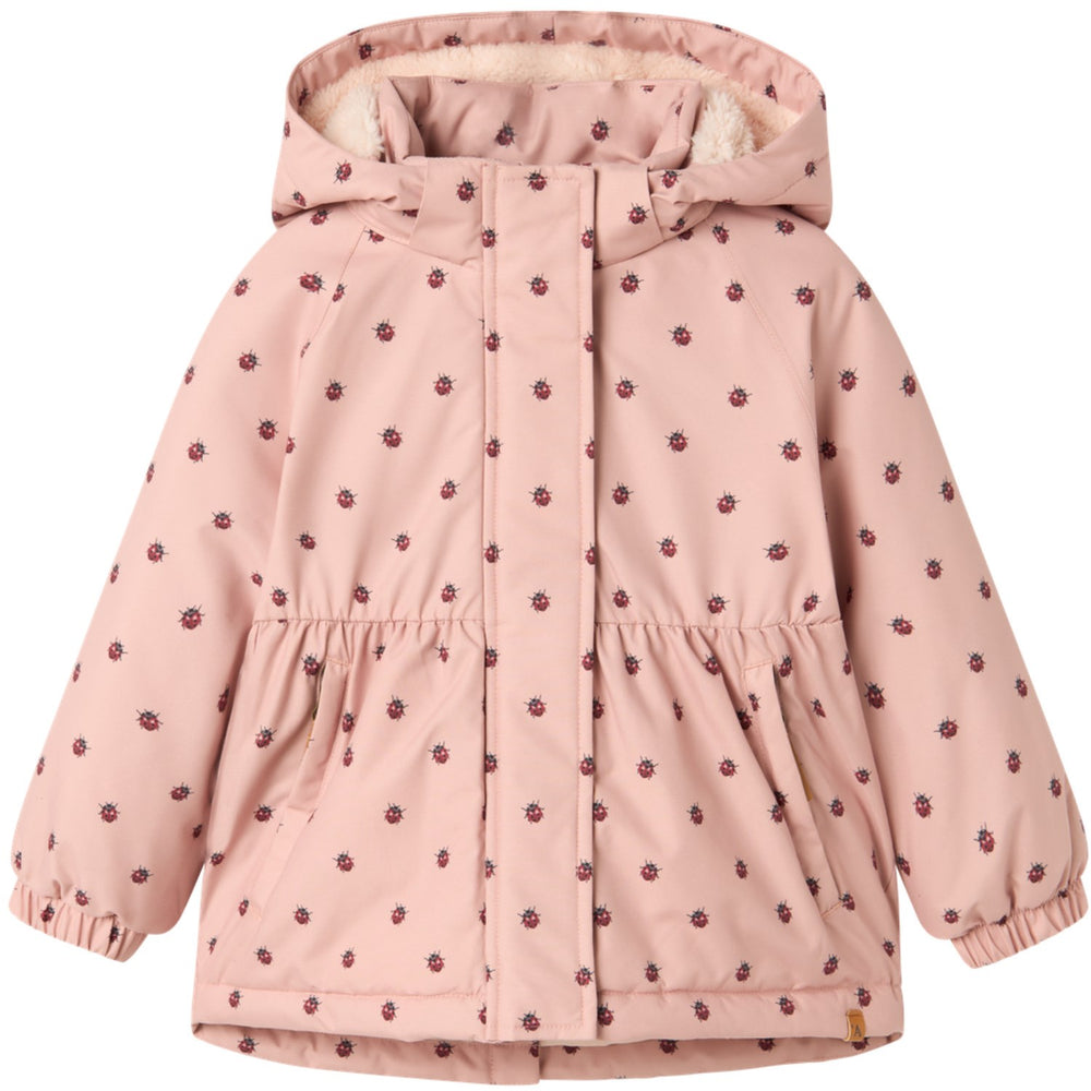 Køb Lil'Atelier Misty Rose Nmflasnow05 Jkt Aop Fo Lil