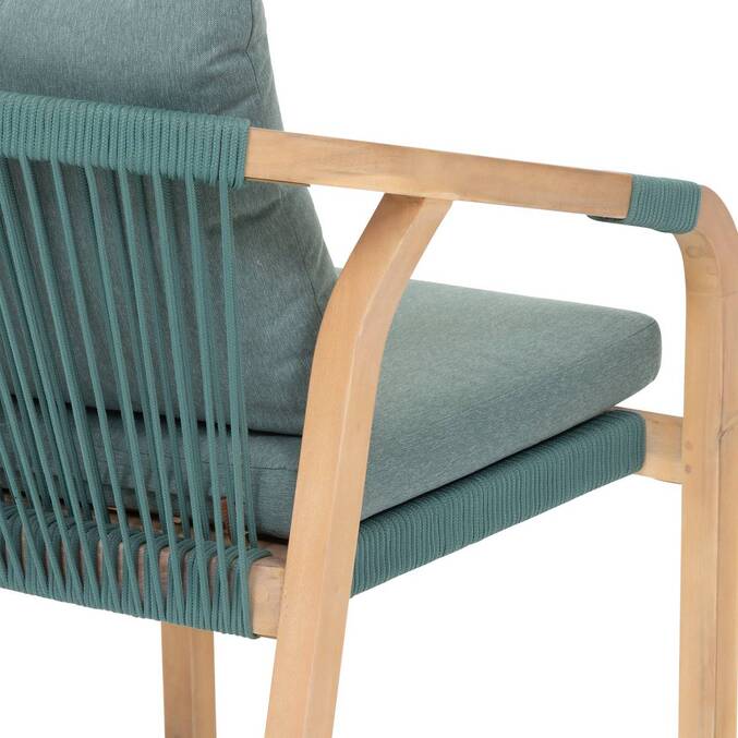 Fauteuil de jardin PAPOUASIE Vert olive