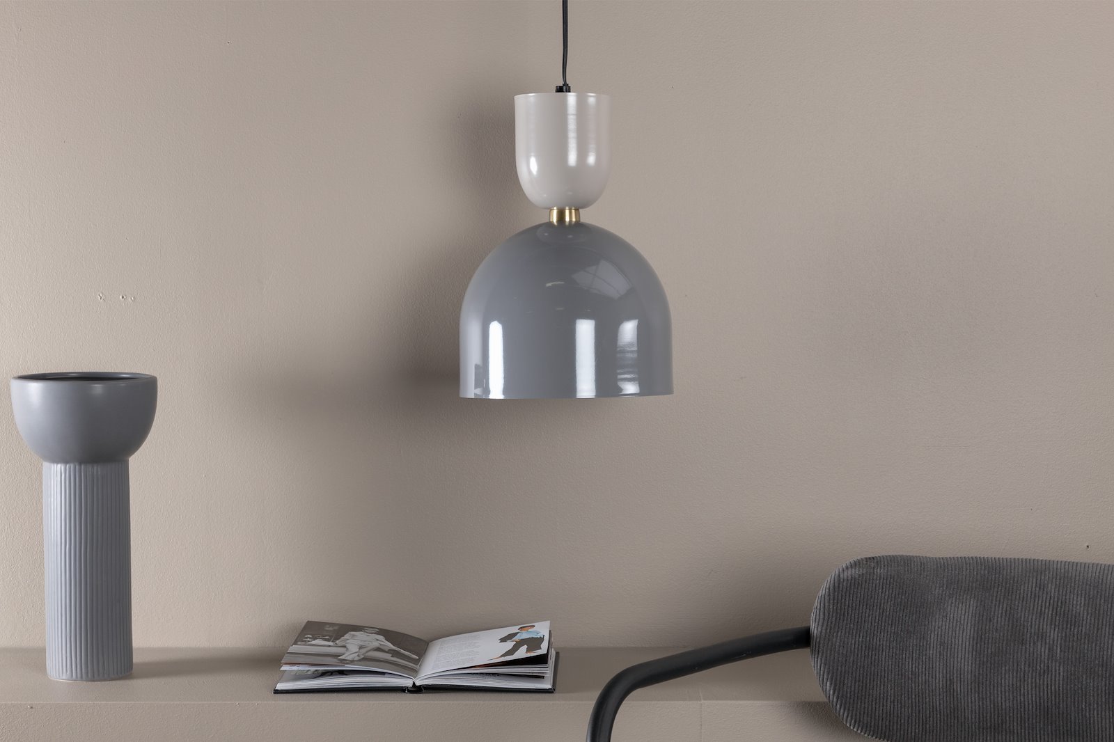 Tim taklampe Grå/beige