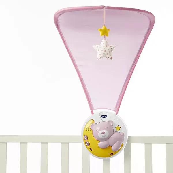 Chicco First Dreams Mobile Next2Moon Luz Noturna Brinquedo +0m Rosa