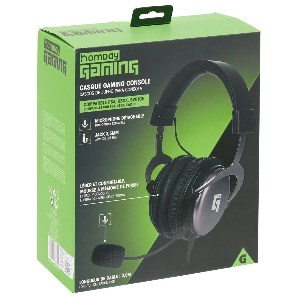 Casque gaming pour console Homday