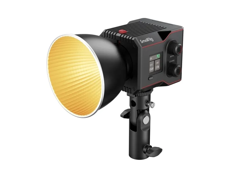 SmallRig 4376 LED-videolys COB RC 60B med powerbank-klips