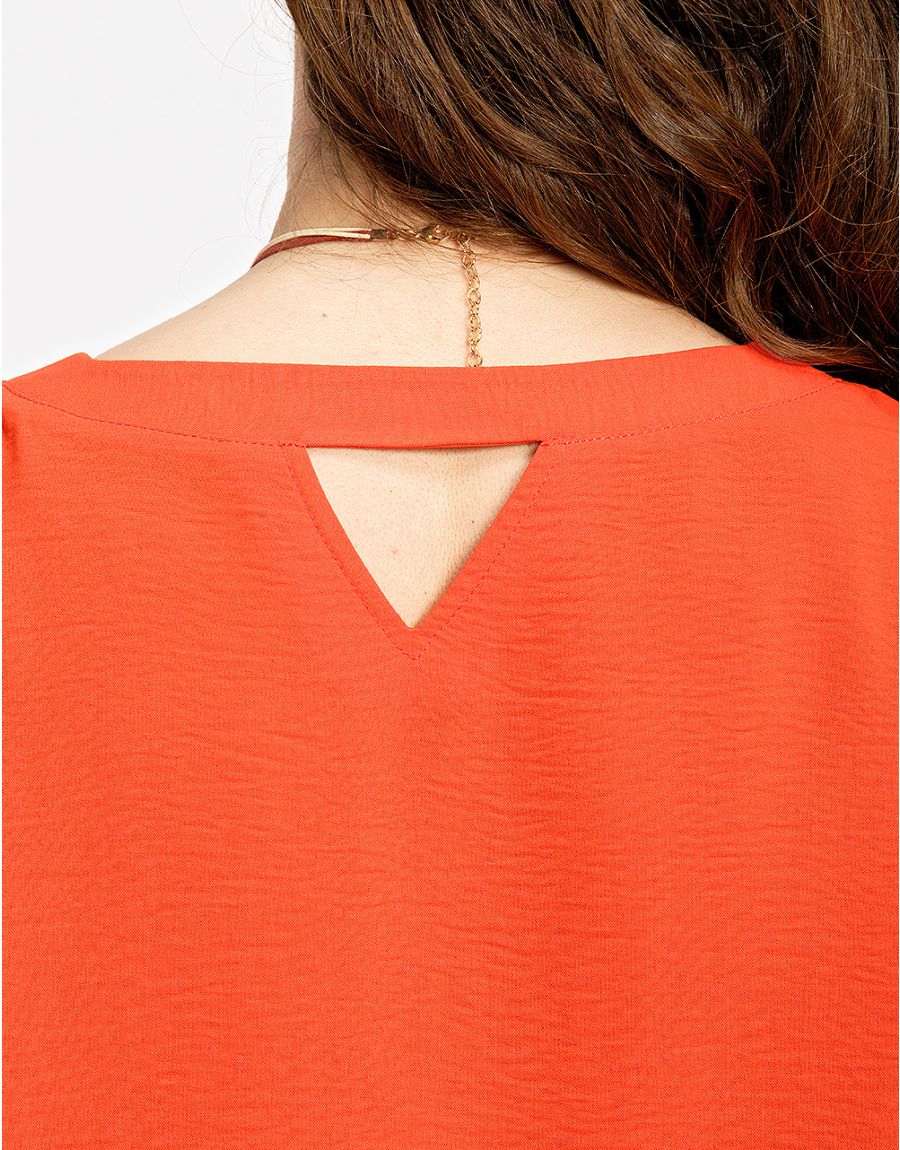 Débardeur chic orange