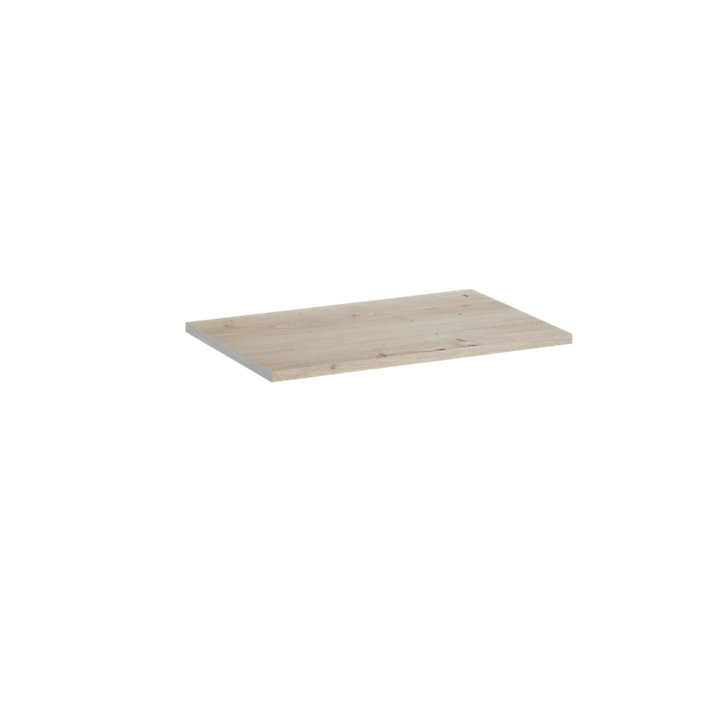 Plan de toilette faible profondeur Calao chêne artisan 60 cm
