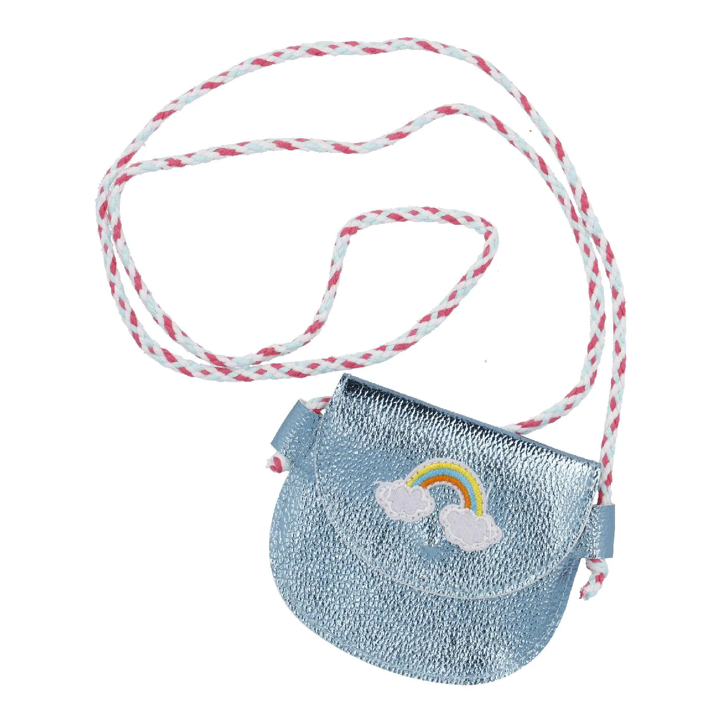 Geldbörse Patch, Regenbogen/blau