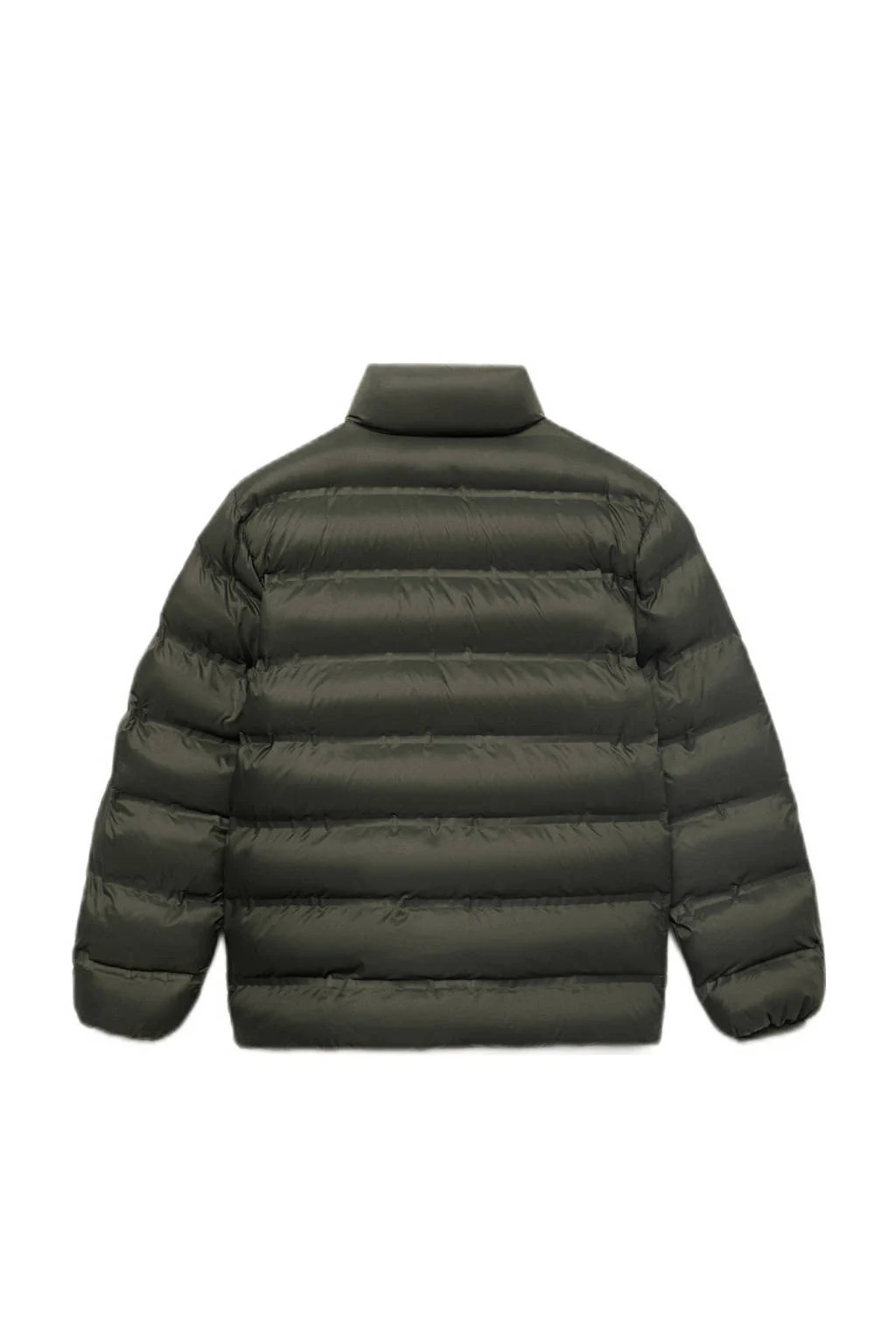Mango Kids gewatteerde jas groen