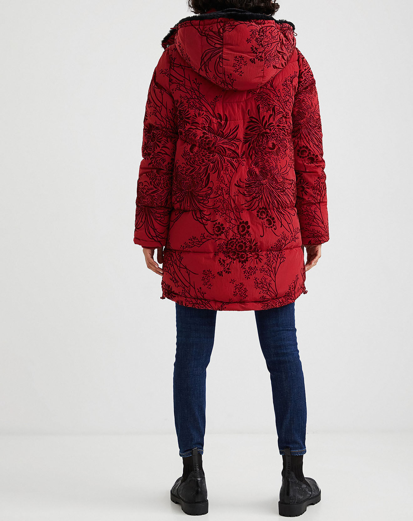 Desigual Doudoune  Lara burgundy