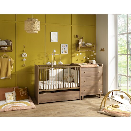 Jazzy Tiroir de lit combiné évolutif   de               Sauthon Baby's Sweet Home