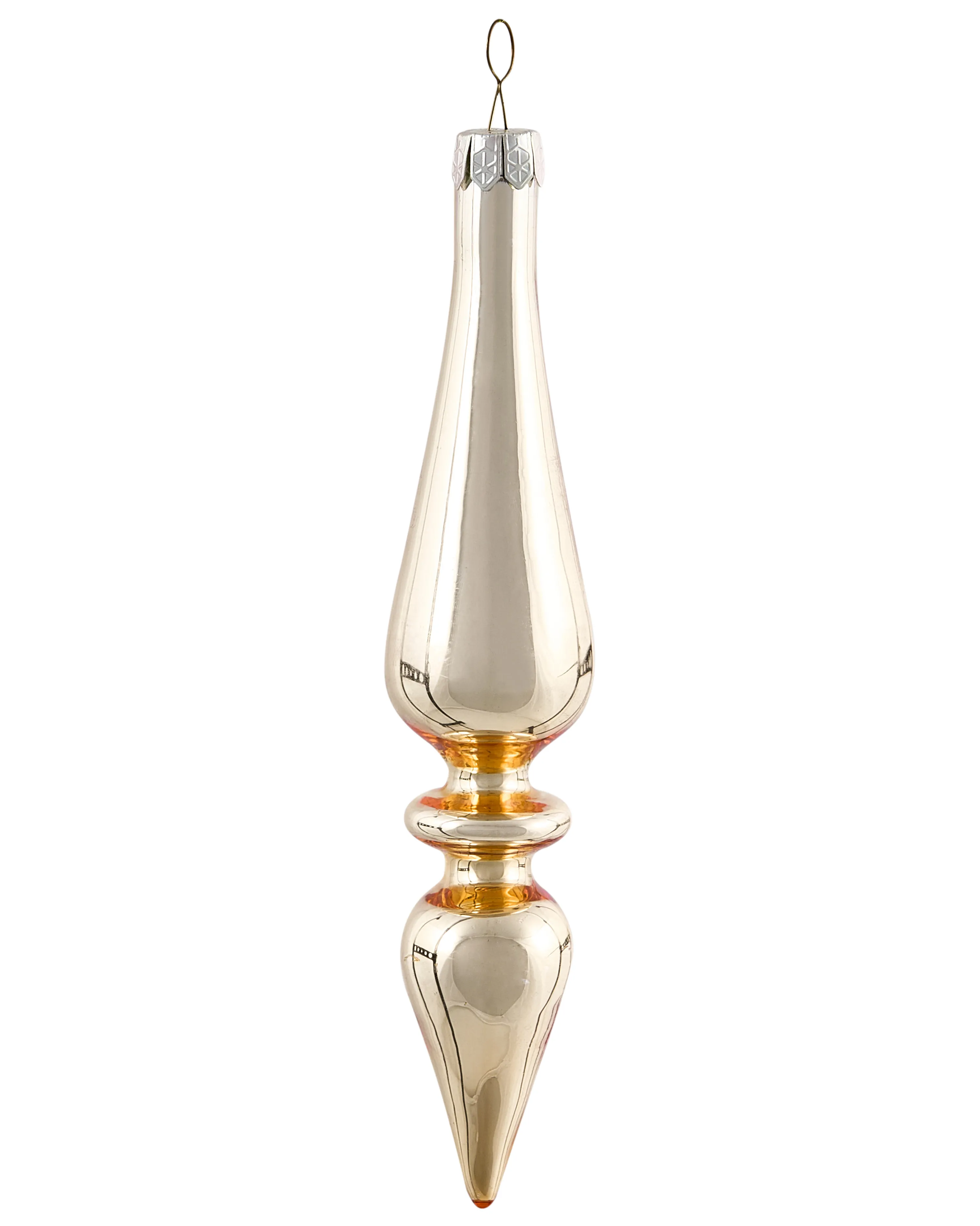 Set van 70 kerstballen FLICKER Glas Goud