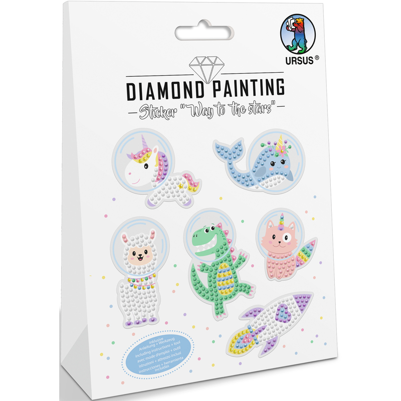 Ursus Sticker Diamond Painting, Way to the Stars