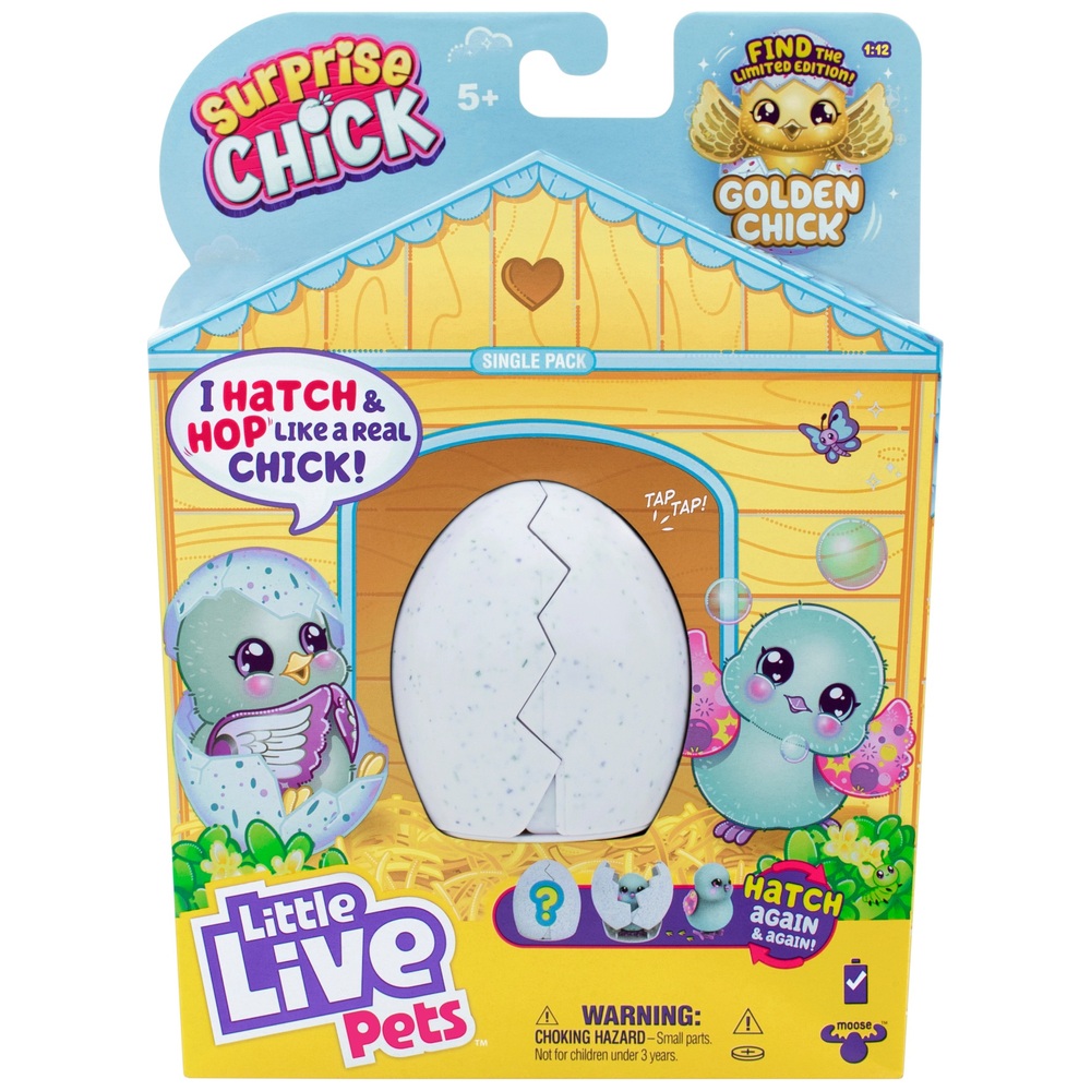 Little Live Pets – Überraschungs-Kükenei – Blau