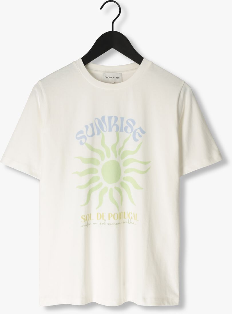 OMODA ATELIER witte omoda atelier t-shirt x kae