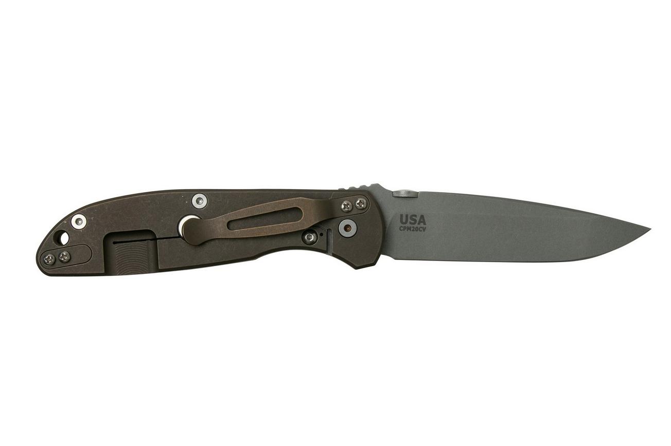 Rick Hinderer FireTac Spanto Acid Stonewash, Battle Bronze Coyote G10, zakmes